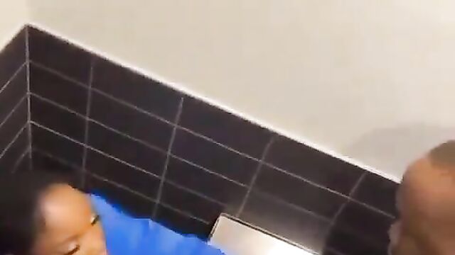 Hot Fingering And Fucking In The Toilet