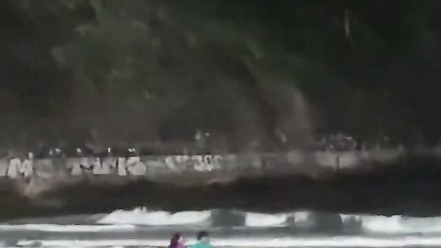 Couple Caught Having Sex On The Beach In Public In India