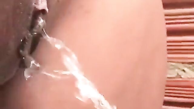 She Peed On Him Before Making Him Eat Her Pussy In Public - 5 image