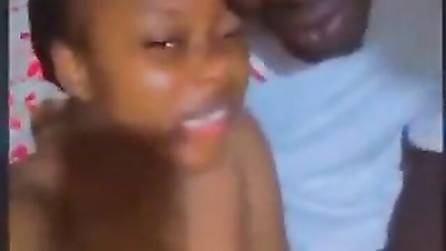 Nude Video Of Naked African School Girl With Fine Breasts And Her University Student Boyfriend - 4 image