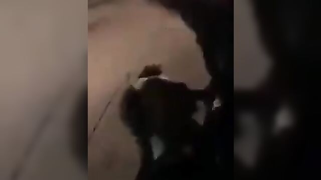 Crazy Girlfriend Giving BlowJob Her BF In Public - 1 image