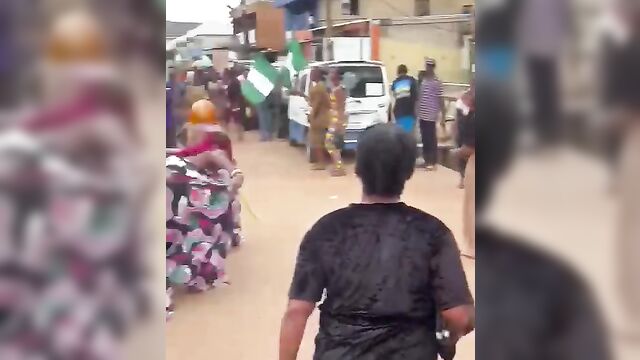 Naked Girls Protesting In Public Against Cult Killings In Awka, Anambra State, Nigeria - Part 3 - 1 image