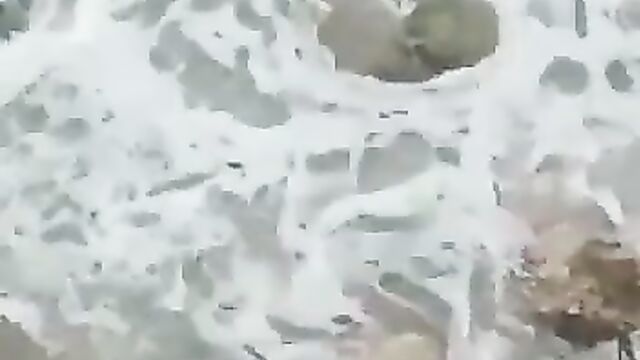 Naked African Couple Having Sex On The Beach