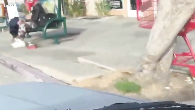 Woman Caught Fingering Herself In Public