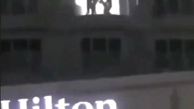 Foursome Sex In Public In Hilton Hotel - 3 image