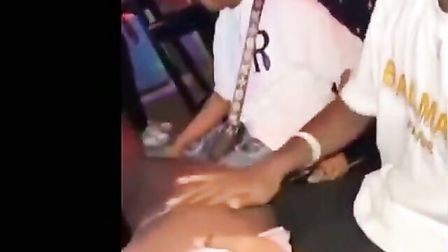 Playing With A Naked Stripper's Pussy In The Club Party In Public In Nigeria (Full Video 18+)
