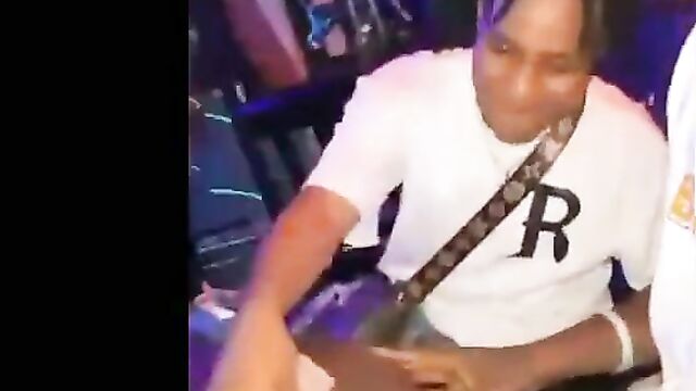 Playing With A Naked Stripper's Pussy In The Club Party In Public In Nigeria (Full Video 18+) - 3 image