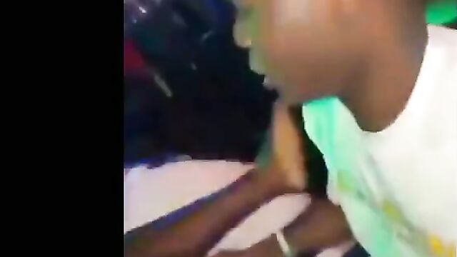 Playing With A Naked Stripper's Pussy In The Club Party In Public In Nigeria (Full Video 18+) - 5 image