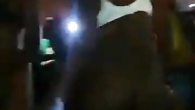 Naked African Girls Showing Their Pussy And Ass In Public At A Party