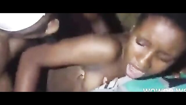 Naked Kumasi SHS Student With Small Pointed Breasts And Her Boyfriend Sex Tape - Part 2 - 1 image