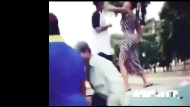 Girlfriend Beats Hell Out Of Her Boyfriend After She Caught Him Cheating - 1 image