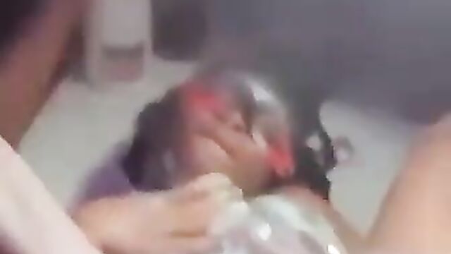 Fingering And Eating Her Pussy With Ice Cream In Public, In Ghanaian Wild Sex Party