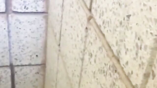 2 College Students Caught Having Doggy Style Sex In The Toilet - 5 image