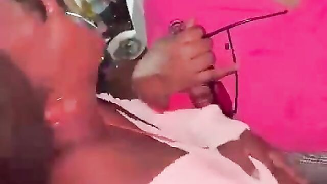 African Women Showing Their Breasts In Public At A Party - 2 image