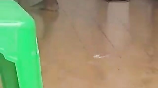 Toto Exposed in Public As Landlord Records House Girl Cleaning His House Without Panties