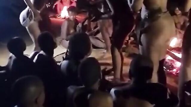 Ass And Boobs Out In Public At An African Cultural Ceremony - 5 image