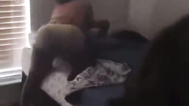 Cheating Couple Waking Up To An Ass Whooping!