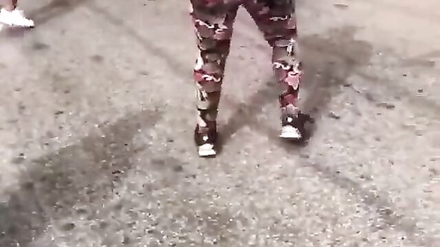 Breasts Pop Out As 2 Black Girls With Big Breasts Get Caught Fighting In Public Over A Rich Man - 3 image