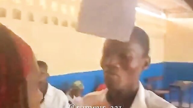 Corrupt SHS Students Caught Playing ‘Kissing Game’ In Class - 2 image