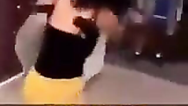 Girl Bites Her Opponent's Vagina While Fighting And Getting Beaten In Public - 1 image