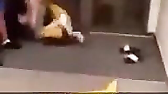 Girl Bites Her Opponent's Vagina While Fighting And Getting Beaten In Public - 4 image