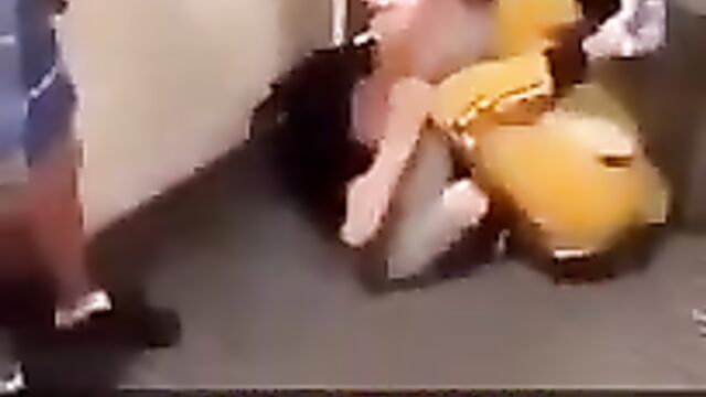 Girl Bites Her Opponent's Vagina While Fighting And Getting Beaten In Public - 5 image