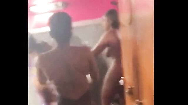 Boobs Out As 2 Strippers Fight In Public In Austin Texas USA - 5 image