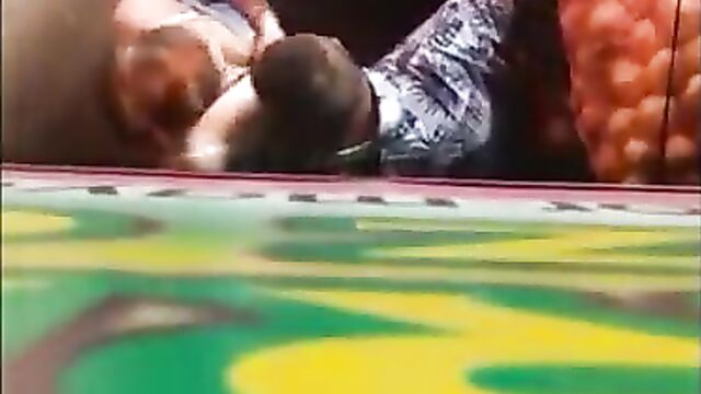 Three girls caught giving dude blowjob and breasts to suck in public - 3 image