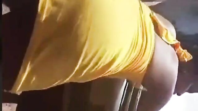 Naked Ass And Pussy Exposed In Public As 2 Mzansi Girls Push Sugar Daddy's Car After Fucking In A Hotel - 1 image