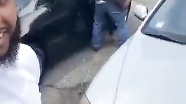 Man Records Couple Having Hot Doggy Style Sex In A Car Park In Public - Part 1 - 1 image