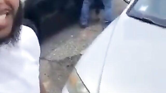 Man Records Couple Having Hot Doggy Style Sex In A Car Park In Public - Part 1 - 3 image