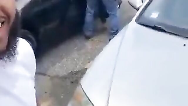 Man Records Couple Having Hot Doggy Style Sex In A Car Park In Public - Part 1 - 4 image