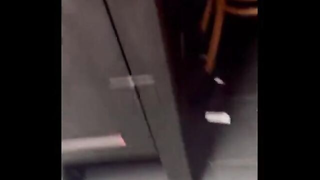 Girl Records Couple Fucking In The Toilet