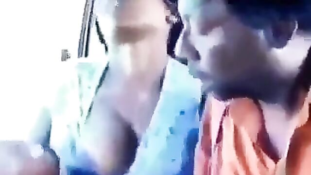 Man Caught Sucking Breasts In Public On A Bus - Part 1 - 1 image