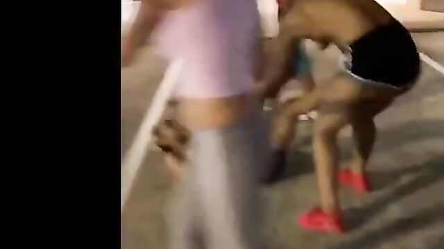 Boobs Out As 2 Shameless Black Women Fight Over A Married Man In Public - 4 image