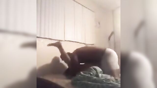 Black Students Doggy Crazy Threesome Sex Tape Leaked - 4 image