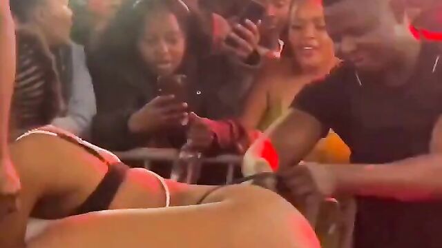 Naked Ass Of Zodwa Wabantu Exposed In Public - 4 image