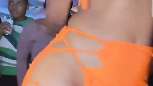 Pussy Exposed In Public In A South African Club - 3 image