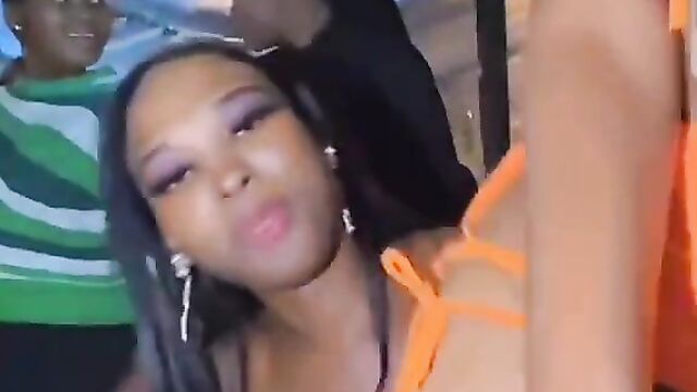 Pussy Exposed In Public In A South African Club - 5 image