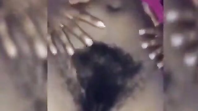 Pussy Exposed In Public As Nigerian University Student With Bushy Pussy Records Her Bushy Pussy Video For Her Boyfriend - 1 image