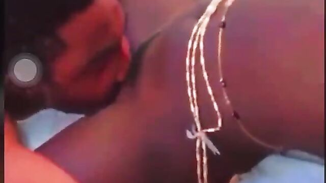 Ghanaian Guy Sucking Toto And Breasts Of Naked African Girlfriend – Part 1 - 1 image