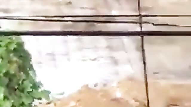 Dude Fucking A Prostitute Without Condom In Public And Cumming - 5 image
