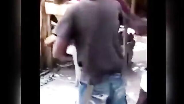 Big Breasts Pop Out In Public As Busty Prostitute Fights Client For Not Paying Her After Having Sex With Her