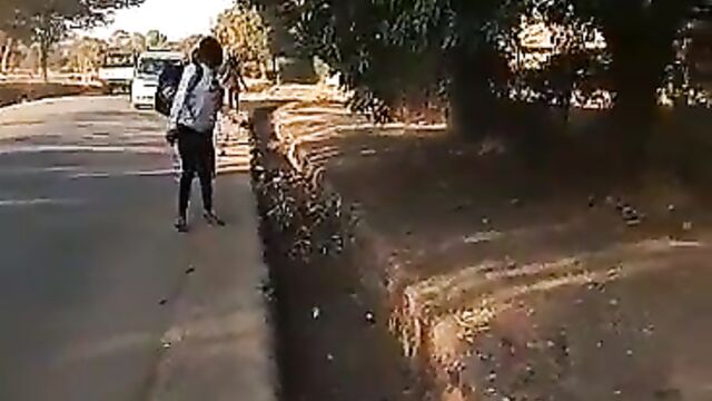 African Woman With Big Breasts Strips Naked And Runs Mad In Public In Zambia After Allegedly Having Sex With An Old Man For Money – Part 3 - 1 image