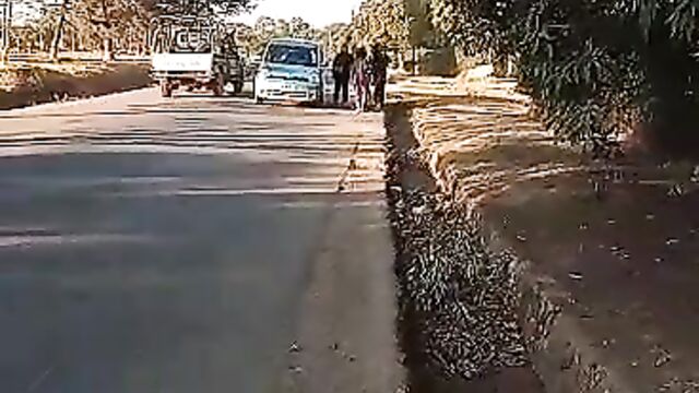 African Woman With Big Breasts Strips Naked And Runs Mad In Public In Zambia After Allegedly Having Sex With An Old Man For Money – Part 3