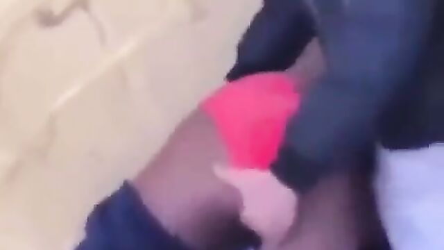 College Students Having Sex In An Uncompleted Building In Public