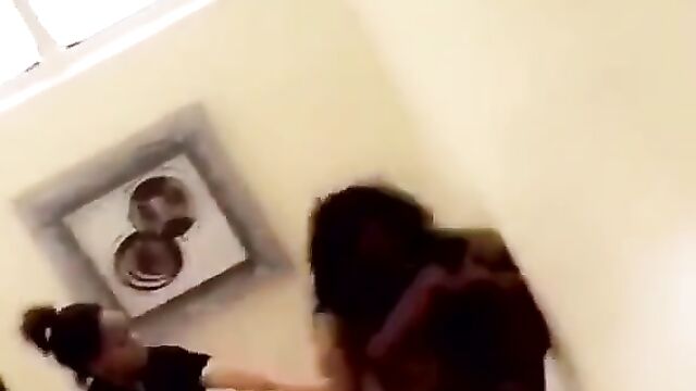 Boobs Out As Two Nigerian Sluts Fight Over A Man In Public - 2 image