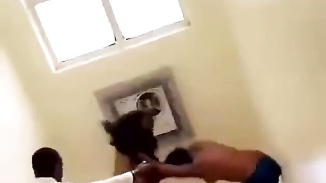 Boobs Out As Two Nigerian Sluts Fight Over A Man In Public - 3 image