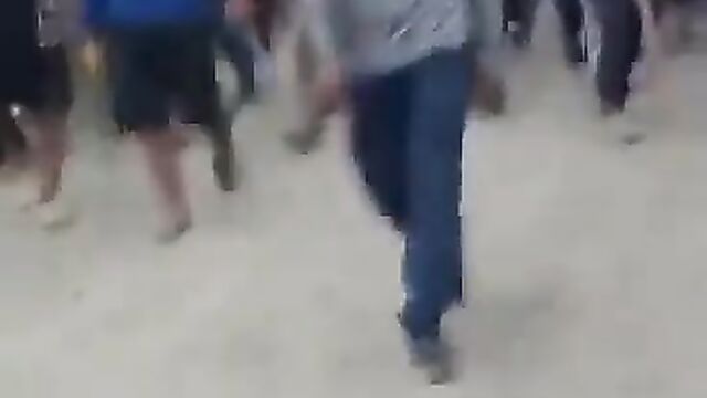 Mob Fingering 2 Women And Playing With Their Boobs While Parading Them Naked In Public In India!