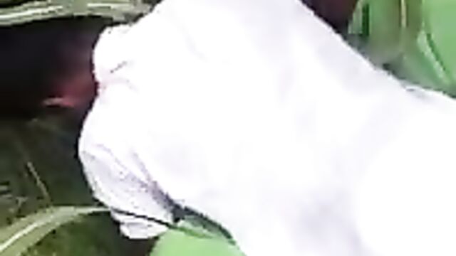 India Pakistan Guy Caught Having Sex In The Bush With Naked Lady With Big Breasts - 1 image